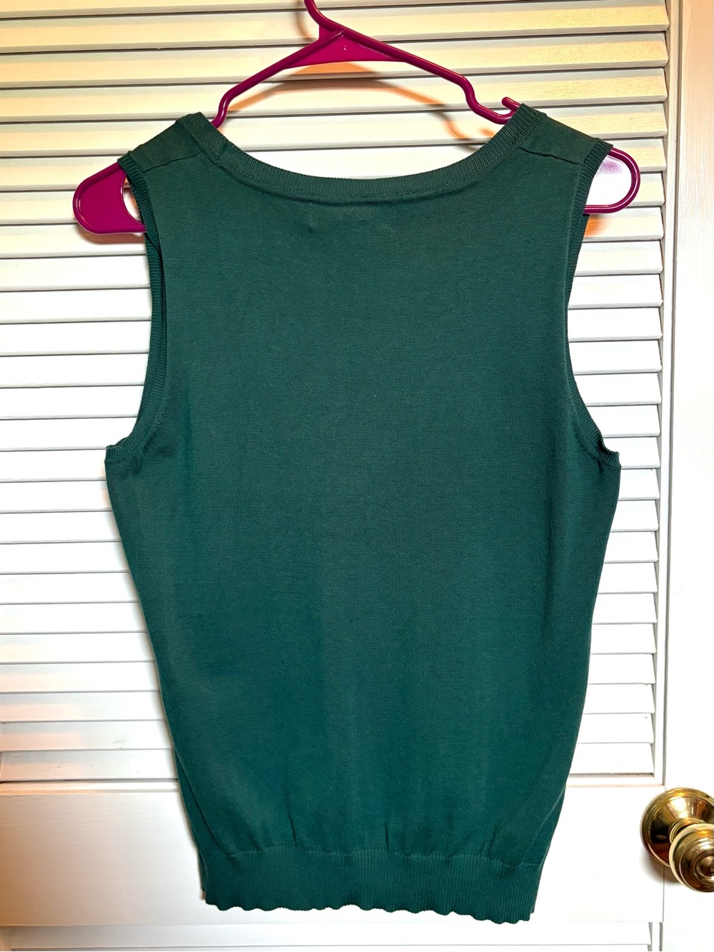 august silk Green Sweater Vest — Size M - Picture 2 of 8